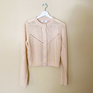 70/21 Hollow Out Cardigan Size S